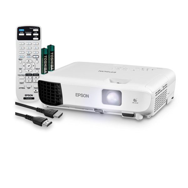 Epson EB-E10   EB-E01 XGA 3LCD Projector USB HDMI with 1024 x 768 Resolution, Up to 3600 Lumens Color & White Brightness, Speakers, 1.35x Digital Zoom, 12 Hours ECO Mode for Business Presentation, Classroom, Cinema Discount