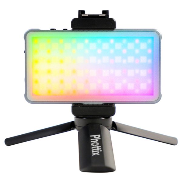 Phottix M100R Ultra Slim RGB LED Light with 21 Lighting Effects, Adjustable Brightness & 2500-8000K Color Temperature for Photography, Videography | PH81418 Cheap