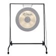 Zildjian Large Gong Stand Holder up to 40  with Caster (Black) | P0560 Online Sale