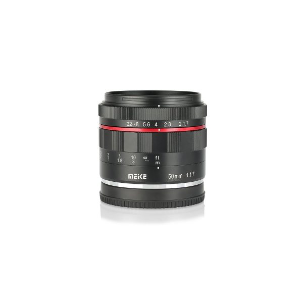 Meike 50mm f 1.7 Full Frame Prime Lens with Manual Focus Mode for Canon RF Mount Cameras EOSR5 EOSR6 EOS-R EOS-RP Online Sale