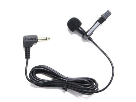 CAROL MDM-865 (TS) Omnidirectional Condenser Lavalier Lapel Microphone with Noise Reduction Feature, TS Jack Output and Tie Clip-On for Computer Laptop Camera Transmitter and Amplifier MDM-865TS Fashion