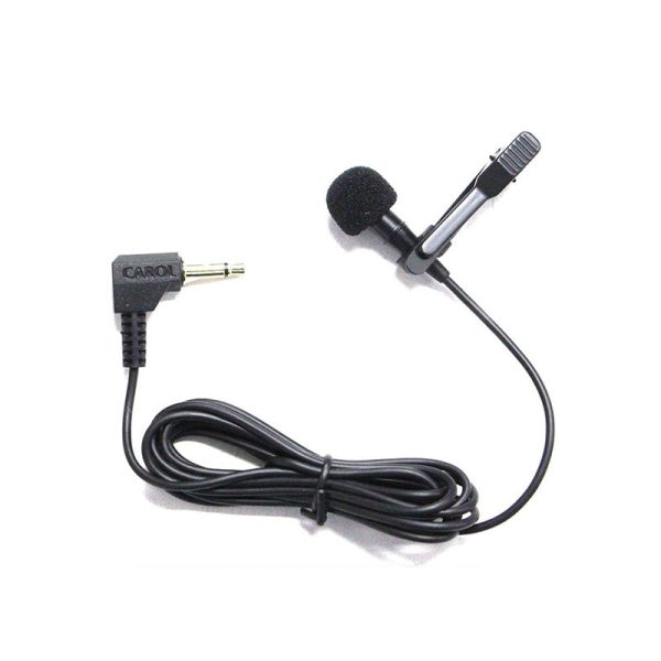 CAROL MDM-865 (TS) Omnidirectional Condenser Lavalier Lapel Microphone with Noise Reduction Feature, TS Jack Output and Tie Clip-On for Computer Laptop Camera Transmitter and Amplifier MDM-865TS Fashion