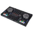 Native Instruments Traktor Kontrol S3 4-Channel 4-Deck DJ Controller Mixer with Built-in Audio Interface, Pro 3 Software, NI Power Supply, USB Cable on Sale