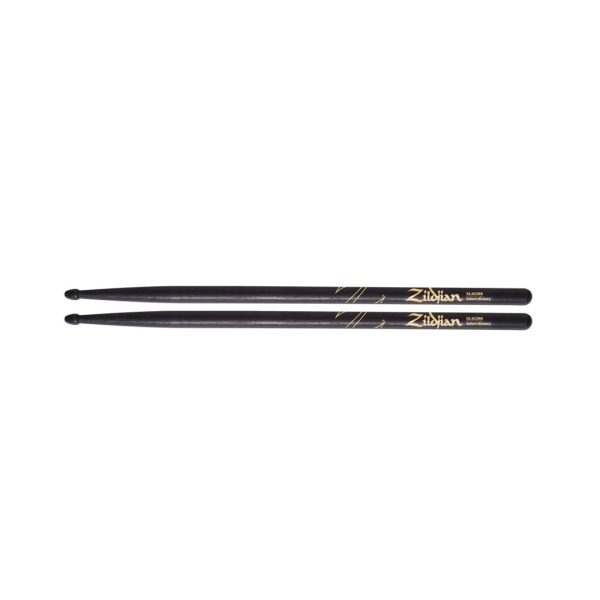 Zildjian Z5AACB Hickory Wood Drumsticks Acorn Tip for Drums and Cymbals (Black) Online Hot Sale