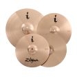 Zildjian I Family Standard Gig Pack 3-piece Cymbal Set with 14  Hi-hats, 16  Crash, and 20  Ride | ILHSTD Sale