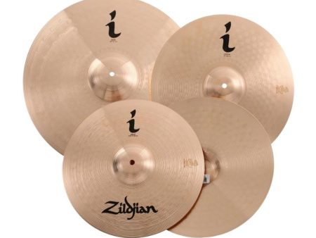 Zildjian I Family Standard Gig Pack 3-piece Cymbal Set with 14  Hi-hats, 16  Crash, and 20  Ride | ILHSTD Sale