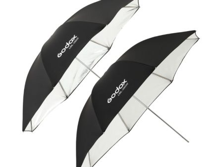 Godox UBL-085 85cm Reflector Umbrella for AD300 Pro Flash and other Studio Lighting Equipment for Photography (Silver, White) Discount