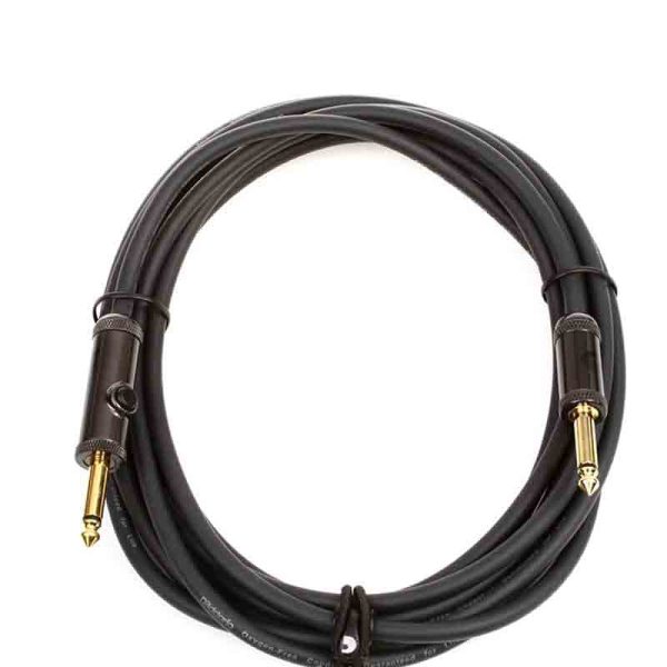 Planet Waves 15ft Circuit Breaker Instrument Cable Gold Plated with 1 4  TS Male to Male Plugs For Guitar | PW-AG-15 Cheap