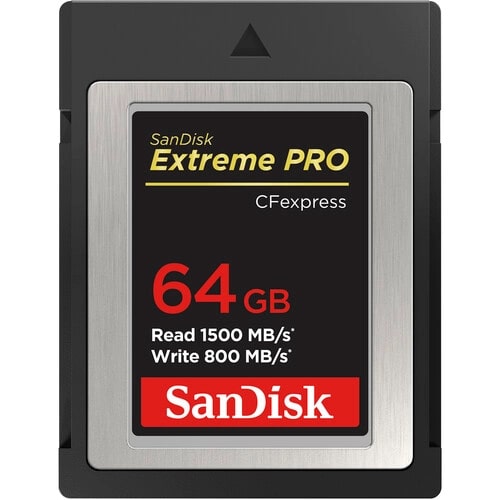 SanDisk Extreme PRO 16GB 128GB 256GB CFExpress Type B XQD Memory Card with RAW 4K Video Capture and RescuePRO Deluxe Support on Sale