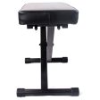 Surelock KB01 Adjustable Piano Chair Stool with Collapsible Foldable Cross Base and Foam Padding Online now