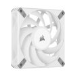 CORSAIR AF120 Elite 120mm Desktop System Unit PWM Cooling Fan with 1850 RPM Fan Speed, Fluid Dynamic Bearing, Low Noise Design and Commander Fan Controller Compatible (White) | CO-9050142-WW Cheap