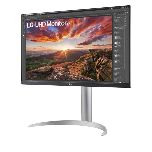 LG 27UP850N-W 27  IPS 60Hz 4K UHD HDR Monitor with VESA, HDMI DisplayPort USB-C, AMD Radeon FreeSync, DisplayHDR 400, Dynamic Action Sync, Black Stabilizer and On Screen Controls Online Sale