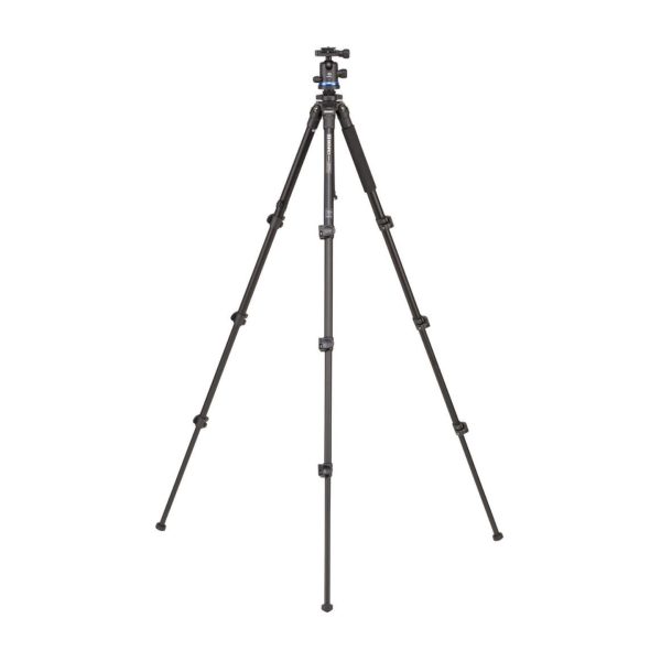 [CLEARANCE] Benro TAD Adventure Series Quick Release Aluminum Tripod with Ball Head, 17.6 lb   26.5 lb Payload, 4 Section Legs, 90 Degree Notch for Photography, Videography (Available in 60.2 , 65.4 ) Discount