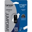 Lexar JumpDrive S33 USB 3.0  Flash Drive with up to 128GB Storage Capacity  LJDS33-128ABAS Supply