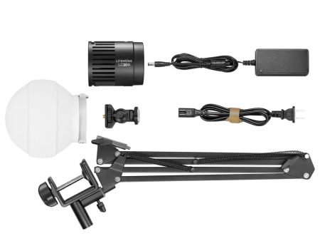 [CLEARANCE] Godox LC30 Litemons LED Tabletop Studio Light Kit with 11 Light Effects, 3200-6500K for Vlogging and Videography (Bi-Color) | LC30BI K1 For Sale