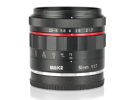 Meike MK-50mm f1.7 Manual Focus Large Aperture Camera Lens for Fujifilm X Mount Mirrorless Cameras Online