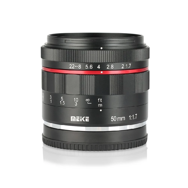 Meike MK-50mm f1.7 Manual Focus Large Aperture Camera Lens for Fujifilm X Mount Mirrorless Cameras Online