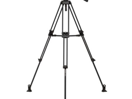 Benro H8 Dual Stage AL Video Tripod Kit with Smooth Ball Head, Twist Lever-Lock Leg Release Aluminum Alloy Camera Studio Stand (Black) | A673TMH8 Discount