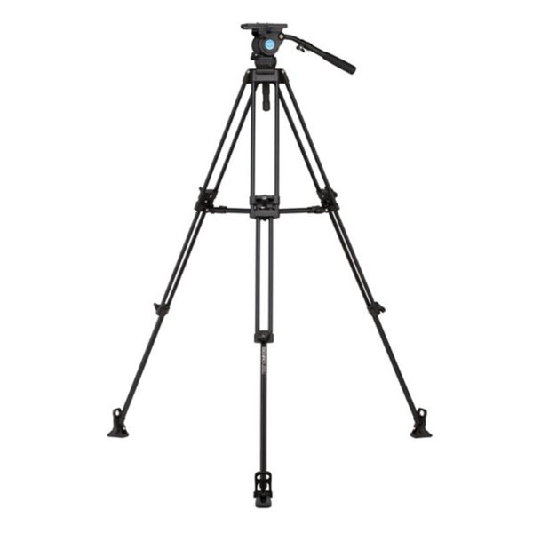 Benro H8 Dual Stage AL Video Tripod Kit with Smooth Ball Head, Twist Lever-Lock Leg Release Aluminum Alloy Camera Studio Stand (Black) | A673TMH8 Discount