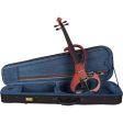 Fernando E358-6 4 String 4 4 Electric Violin with Piezo-Style Pickups, Spruce Body, and 3.5mm AUX Output (Natural) Online Sale