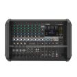 [CLEARANCE] Yamaha EMX7 12-Channel 710W Portable Powered Audio Mixer and Class D Amplifier with Extensive Inputs, Built-In 24 SPX Effects, 1 Knob Master EQ and Flex 9 Graphic Equalizer, Feedback Suppresor and Large Handles Fashion