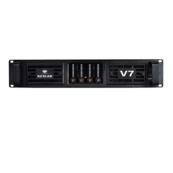 [CLEARANCE] KEVLER 1300W   2350W V Series Class TD Professional Power Amplifier with LED Indicators, High-Current Toroidal Transformer, Bridge Mode Selection and XLR Input | V5, V7 For Sale