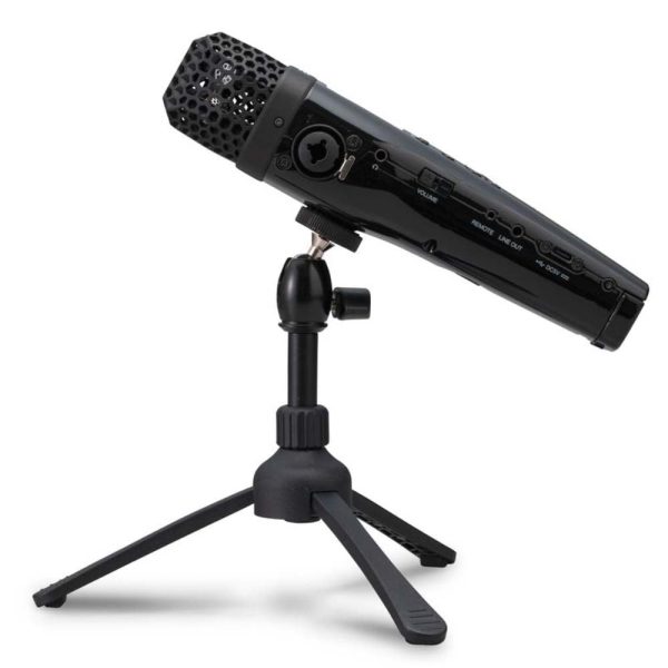 Zoom M4 MicTrak Stereo Microphone and Audio Recorder with 4 Track 32-bit Float Recording, On-Board Sound Normalizer, Timecode Generator, 2x XLR TRS Combo Inputs, 3.5mm AUX Camera & Headphone Output for Vlogging, Video Content, Film Making Online now