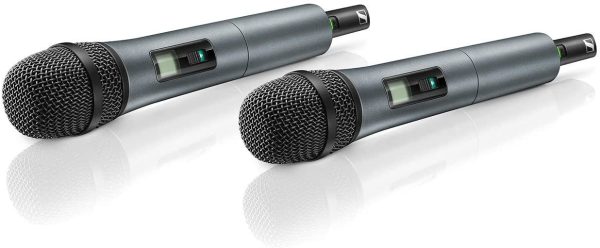 Sennheiser XS WIRELESS 1 Vocal Set Wireless Cardioid Microphone System with Up to 10 Compatible Channels, EM-XSW 1 UHF Receiver, e825 Mic Capsule, HH Transmitter, Selectable UHF Frequencies  - Audio Components | XSW 1-825-A Hot on Sale