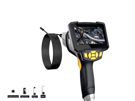 Noyafa NF-112-2 Industrial Endoscope with 5M Semi-Rigid Cable, 4.3  LCD Screen, 1080P HD Endoscope Camera and 1700mAh Built-in Battery Sale