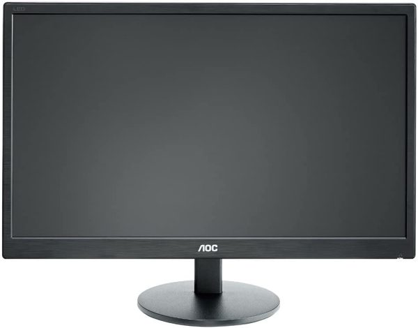 AOC 23.6-Inch 1080p 60Hz FHD LED Computer Monitor with Built-In Speakers HDMI VGA Input and 3.5mm AUX Output for Desktop Computers | M2470SWH For Sale