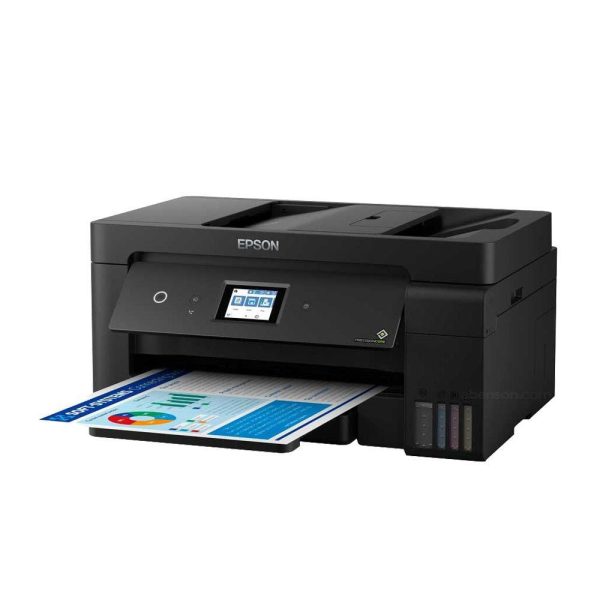 Epson EcoTank L14150 A3+ Auto Duplex All-in-One Refillable Ink Tank Borderless Colored Inkjet Printer with Print, Scan, Copy, and Fax Function with USB 2.0, Wi-Fi   Wi-Fi Direct, and Ethernet Connection for Home and Commercial Use Fashion