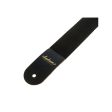 Jackson Poly-Web 2  X 56  Guitar Strap with Embroidered Jackson Logo and Adjustable Slider for Bass and Electric Guitars (Black) Discount