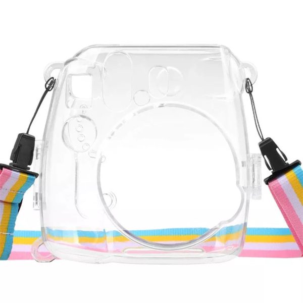 Pikxi Clear Acrylic Transparent Case with Adjustable Sling Strap for Fujifilm Instax Mini 11 Camera (CMP11-01) For Discount