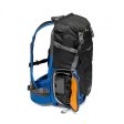 Lowepro PhotoSport BP 15L AW III Lightweight Weather-Resistant Photo Backpack with Removable GearUp Camera Insert for Hiking and Travel (Gray Blue) Online now