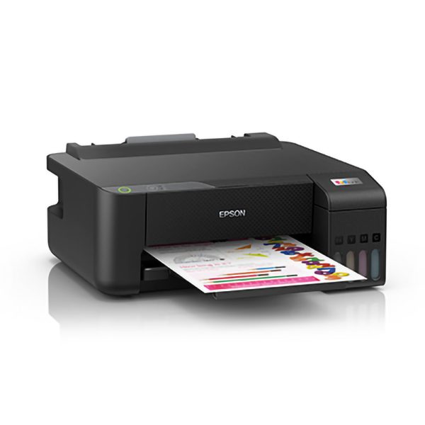 Epson EcoTank L1210 A4 Ink Tank Borderless Photo Printer with USB Interface, Micro Piezeo Heat-Free Technology, Ultra Low Cost Printing and High Yield Ink Bottles for Home and Office Use Fashion