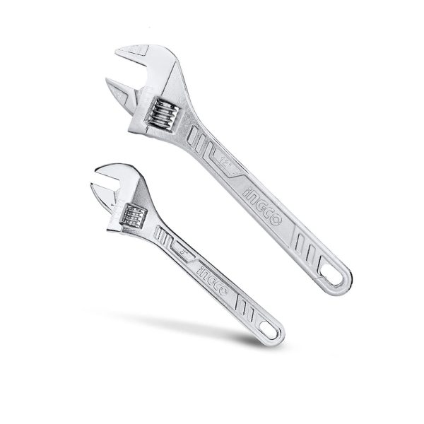 INGCO Adjustable Wrench and Multifunction Spanner (6 ) 150mm | (12 ) 300mm Gripping Fastener Nut & Bolts Enlarge Open Monkey Wrench | HADW131062 HADW131122 Online