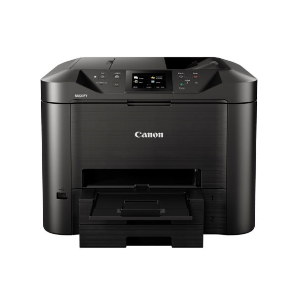 Canon MAXIFY MB5470 High Speed Multi-Function Cartridge Type Printer with Scan, Copy and Fax Function, 250 Max Paper Storage, 600x1200DPI Resolution, 2-Sided Print and Scan, WiFi and Ethernet Connectivity for Office and Commercial Use For Sale