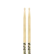 Zildjian Travis Barker Famous Stars & Straps Artist Series Hickory Drumsticks with Round Tips, Lacquer Coating | ZASTBF Online Hot Sale