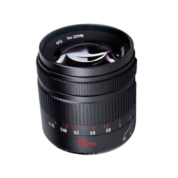 7Artisans Photoelectric 55mm f 1.4 Portrait-Length Prime Lens for M43 Micro Four Thirds Cameras Online