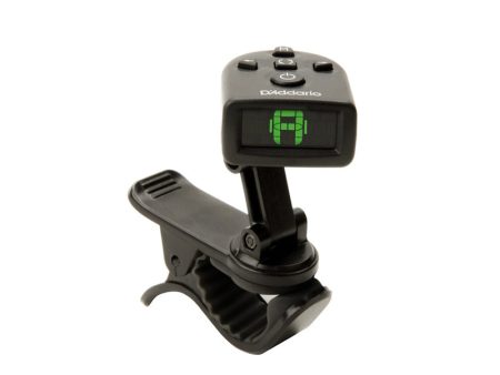 Planet Waves NS Micro Universal Tuner with Clip-On Mount, Tri-color Reversible Backlit LCD Screen and Visual Metronome for Guitar, Bass, Mandolin, & Ukulele | PW-CT-13 Fashion