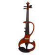 Fernando E358-6 4 String 4 4 Electric Violin with Piezo-Style Pickups, Spruce Body, and 3.5mm AUX Output (Natural) Online Sale