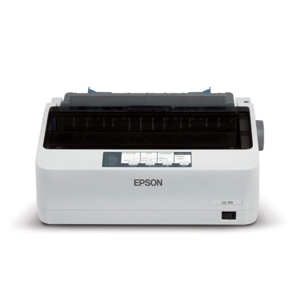 Epson LQ-310 Impact Dot Matrix Printer Single Function with 24-Pin Narrow Carriage and 416 CPS Print Speed for Home and Business Use Online now