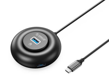 [CLEARANCE] ORICO 4-IN-1 USB HUB 5GBPS (0.3M,1.8M) Type-C Cable with 3.5mm Audio Microphone Output & 3-Port USB 3.0 | Windows, Linux & macOS Support | for PCs, Computer Desktops & Laptops | USB Hubs & Docking Stations | YX4-C3 Hot on Sale