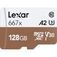 Lexar Professional 1000x Micro SDXC UHS-I Memory Card with up to 128GB Storage Capacity LSDMI128B667A Sale