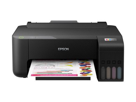 Epson EcoTank L1210 A4 Ink Tank Borderless Photo Printer with USB Interface, Micro Piezeo Heat-Free Technology, Ultra Low Cost Printing and High Yield Ink Bottles for Home and Office Use Fashion