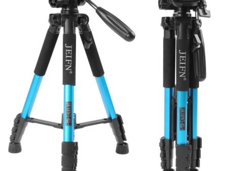 Jeifn by Zomei Q111 4-Section Portable Travel Camera Tripod with 58  Max Height, 5Kg Max Payload with QR Quick Release Plate and Aluminum Construction on Sale