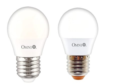 OMNI LED Lite G45 Mini Light Bulb 3W 220V E27 Base with 6500K 2700K CT Daylight & Warm White, Energy Saving for Home Lightning | LLG45E27-3W Supply