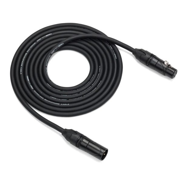 Samson TOURtek PRO 2   3   5   6   7   9   15   30 Meters 3 Pin XLR Male to Female Microphone Audio Cable with PVC Jacket, Gold Plated Neutrik Connectors and Copper Mesh Shielding | ESATPM Online now