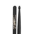 Zildjian Z5AACB Hickory Wood Drumsticks Acorn Tip for Drums and Cymbals (Black) Online Hot Sale