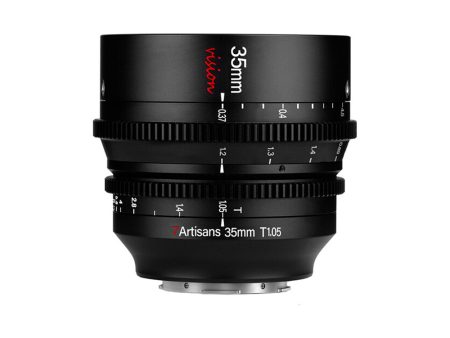 7Artisans Vision 35mm T1.05 Photoelectric MF Manual Focus Cine Lens for APS-C Format Sensors, ED Glass and All-Metal Shell Design for MFT M4 3 M43 Micro Four Thirds Mount Mirrorless Cameras Supply